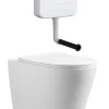Rentside PACK WC EN PORCELAINE WALL HUNG - SUR PIEDS BLANC