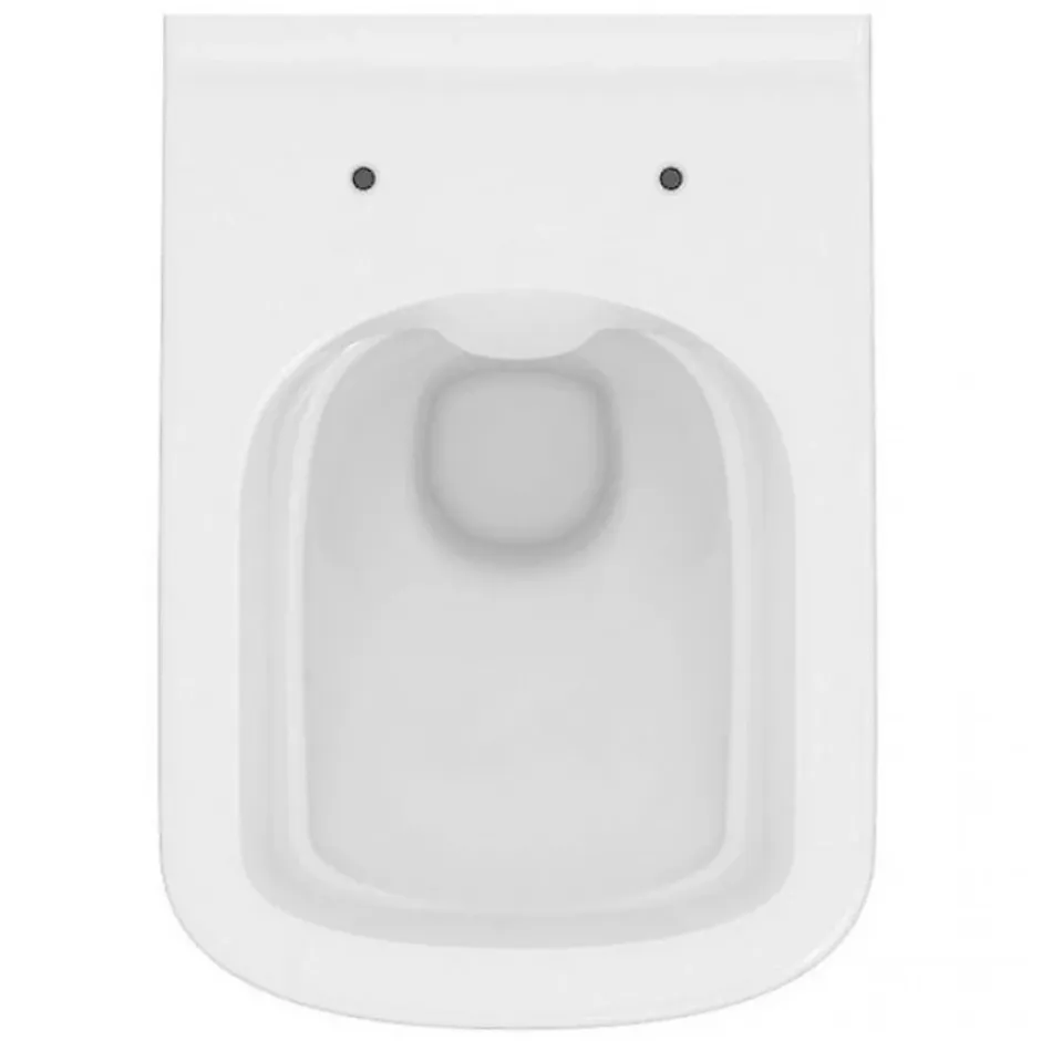 Geberit Pack WC UP320 + Cuvette sans bride Mesto Square + Plaque Chromé Mat* Wc Suspendu