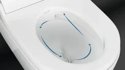 Geberit Pack WC japonais lavant suspendu Laita Premium Rimfree* Wc Japonais