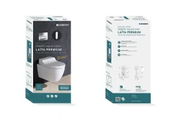 Geberit Pack WC japonais lavant suspendu Laita Premium Rimfree* Wc Japonais