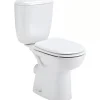 Sanindusa Pack WC PMR normes handicapé Aveiro Confort évacuation arrière alim. chasse d'eau par dessous blanc* Wc À Poser