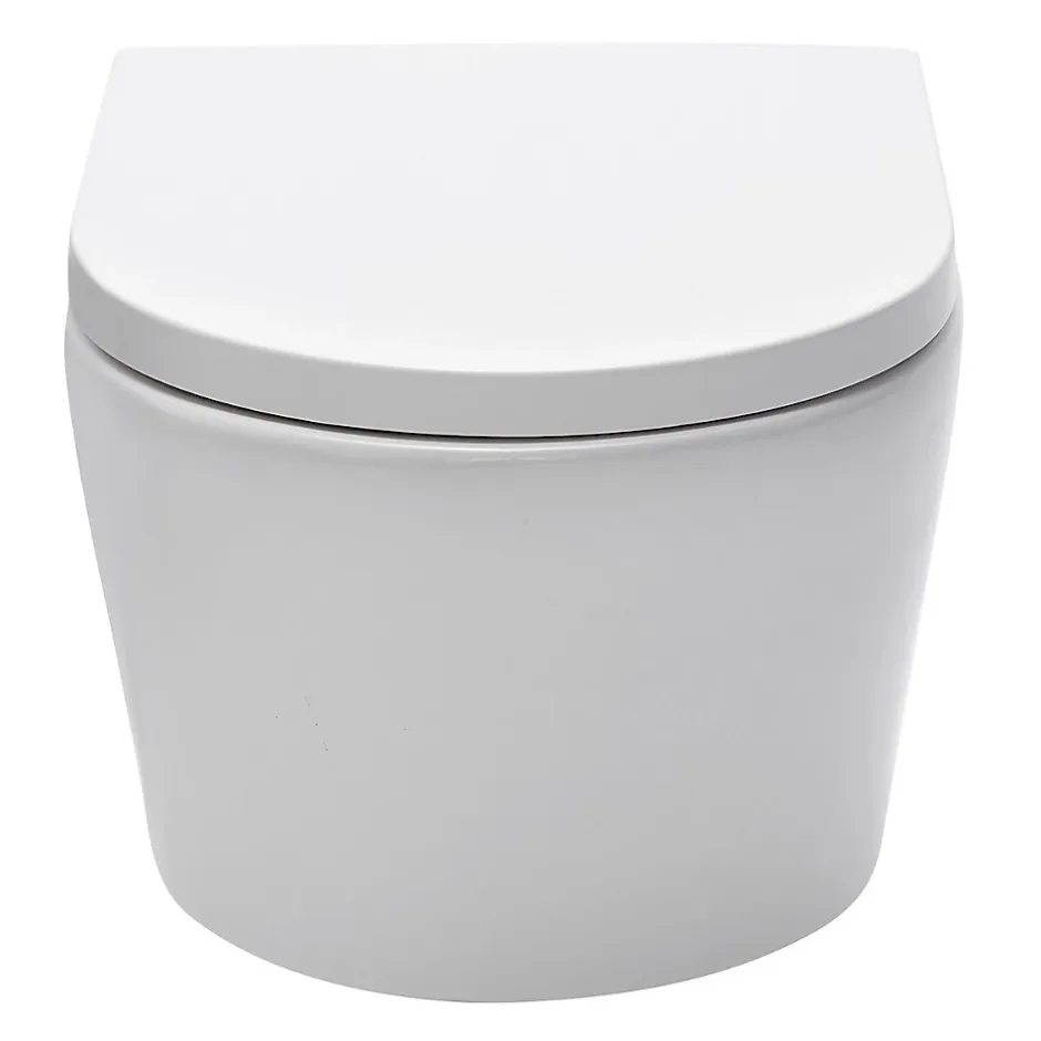 Grohe Pack WC Rapid SL autoportant + cuvette sans bride SAT, fixations cachées + plaque Skate Air chrome (ProjectSATrimless-2)* Wc Suspendu
