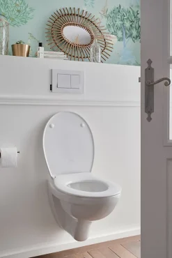 Jacob Delafon Pack WC suspendu avec bâti + WC sans bride, Louis* Wc Suspendu
