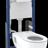 Geberit Pack WC suspendu avec bâti-support autoportant G450 Rimfree