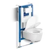 Villeroy & Boch Pack WC suspendu avec bâti + WC, Villeroy et Boch Avento* Wc Suspendu