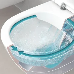 Villeroy & Boch Pack WC suspendu avec bâti + WC, Villeroy et Boch Avento* Wc Suspendu