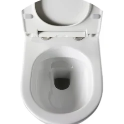 Planète Bain Pack WC suspendu avec lave-mains intégré + cuvette sans bride fixations invisibles Ceres