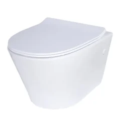 Grohe Pack WC suspendu blanc cuvette sans bride Fuerte et bâti-support sol et mur* Wc Suspendu