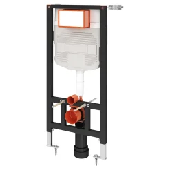 GoodHome Pack WC suspendu compact sans bride Cavally