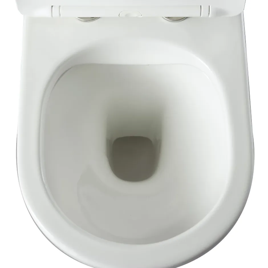 Planète Bain Pack WC suspendu gain de place bâti universel Siamp + cuvette sans bride Corolla* Wc Suspendu
