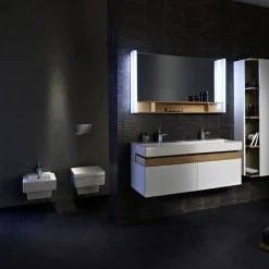 Jacob Delafon Pack WC suspendu Terrace+ bâti-support + plaque Blanc brillant* Wc Suspendu