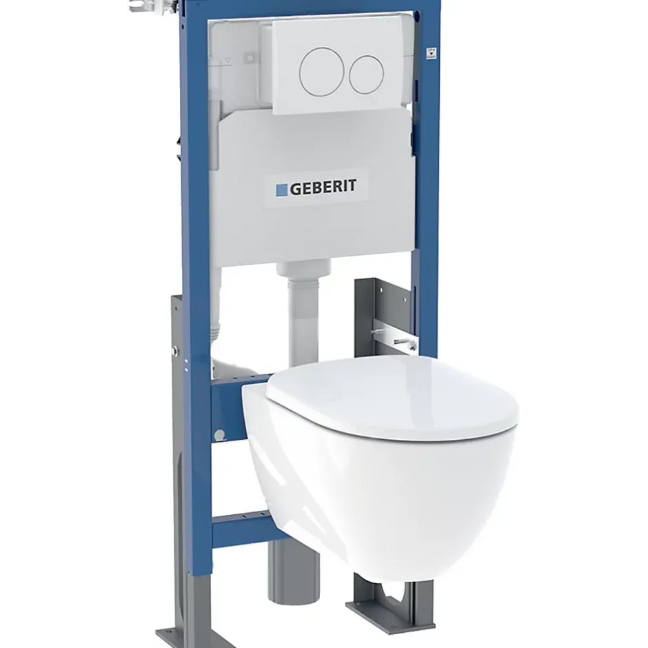 Geberit Pack WC suspendu sans bride, G-700 Turboflush* Wc Suspendu