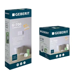 Geberit Pack WC suspendu sans bride, G-700 Turboflush* Wc Suspendu