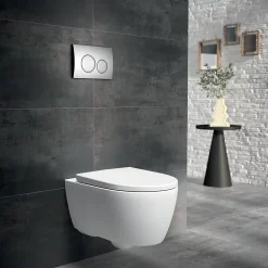 Geberit Pack WC suspendu sans bride, G-600 Pure Mat