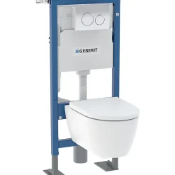 Geberit Pack WC suspendu sans bride, G-600 Pure Mat