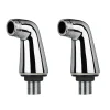 Paini Paire de colonnettes luxe Chrome