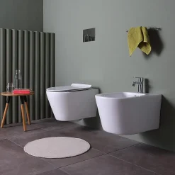 Kiamami Valentina Paire De Sanitaires Suspendus Wc Et Bidet - Blues* Wc Suspendu