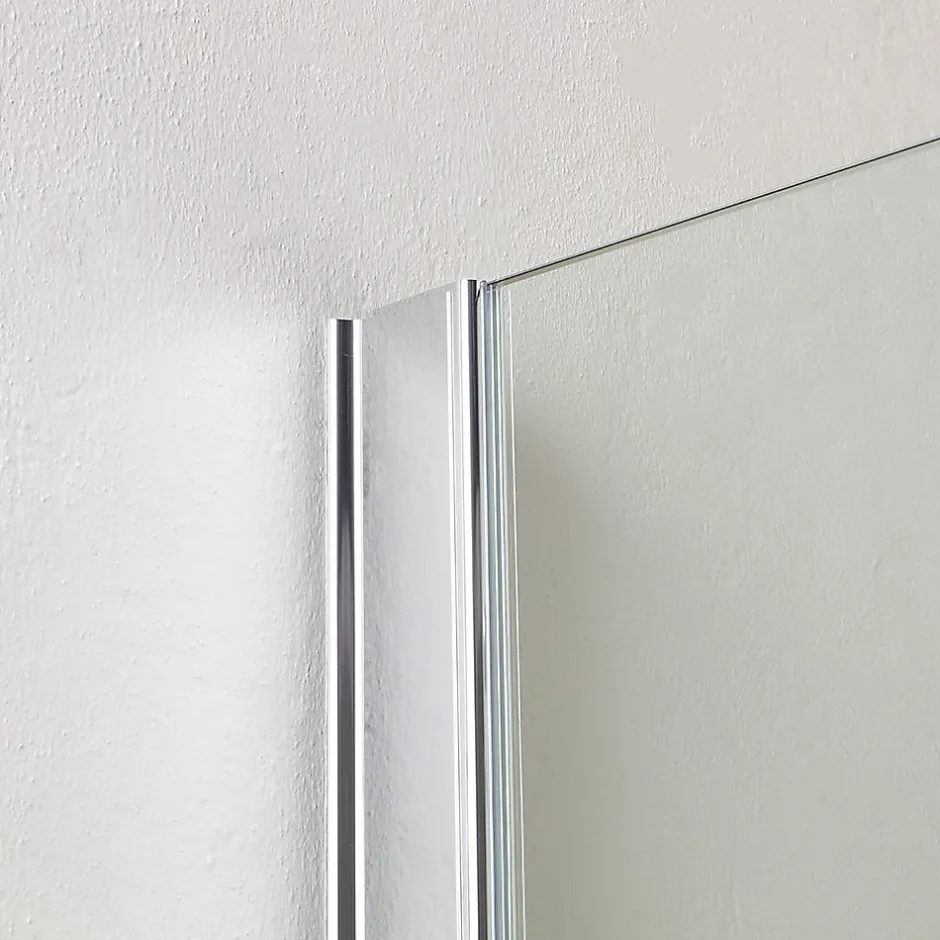 Panneau de douche fixe en verre clair 8 mm - walk in