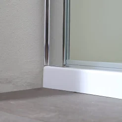 Panneau de douche fixe en verre clair 8 mm - walk in