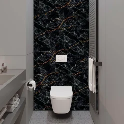 Kobert-in Panneau d'habillage pour bâti,support WC suspendu, 1200x1200x4 mm, finition Marbre, Promise KOBERT,IN* Wc Suspendu