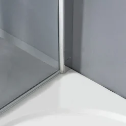 Panneau fixe pour porte de douche cm 100 verre clair 6 mm - walk in