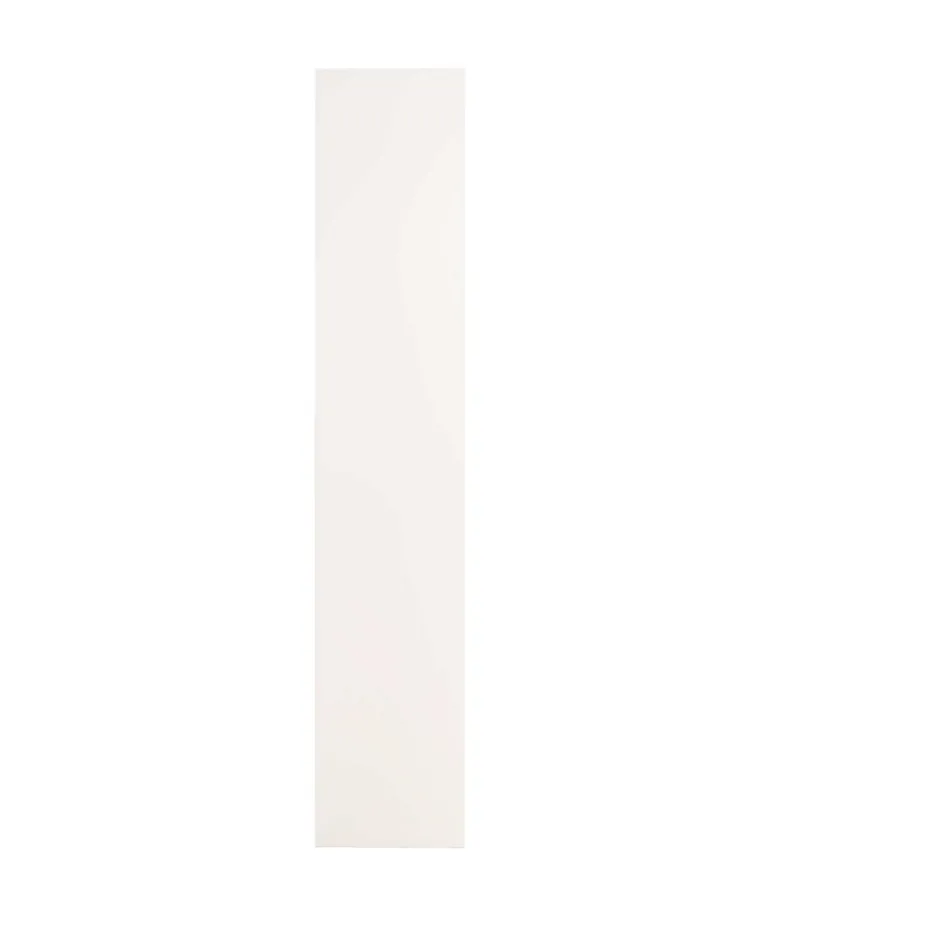 AICA Sanitaire Panneau mural de douche Blanc 40 x 210 cm mural aluminium - Étanche, durable et facile à nettoyer