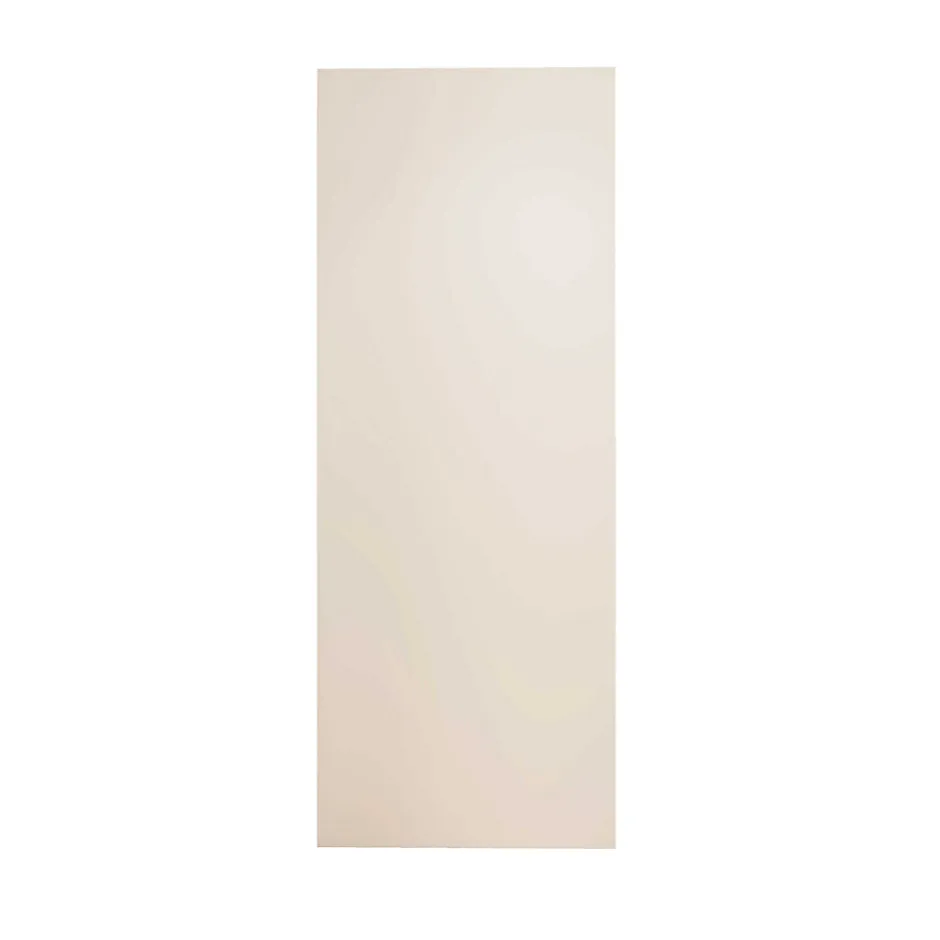 AICA Sanitaire Panneau mural de douche Ivoire 120 x 210 cm mural aluminium - Étanche, durable et facile à nettoyer