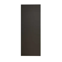 AICA Sanitaire Panneau mural de douche Noir 120 x 210 cm mural aluminium - Étanche, durable et facile à nettoyer