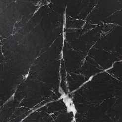 Autres Panneau mural de douche resine effet marbre noir 250x100 cm Natte d'etancheite periferique integree