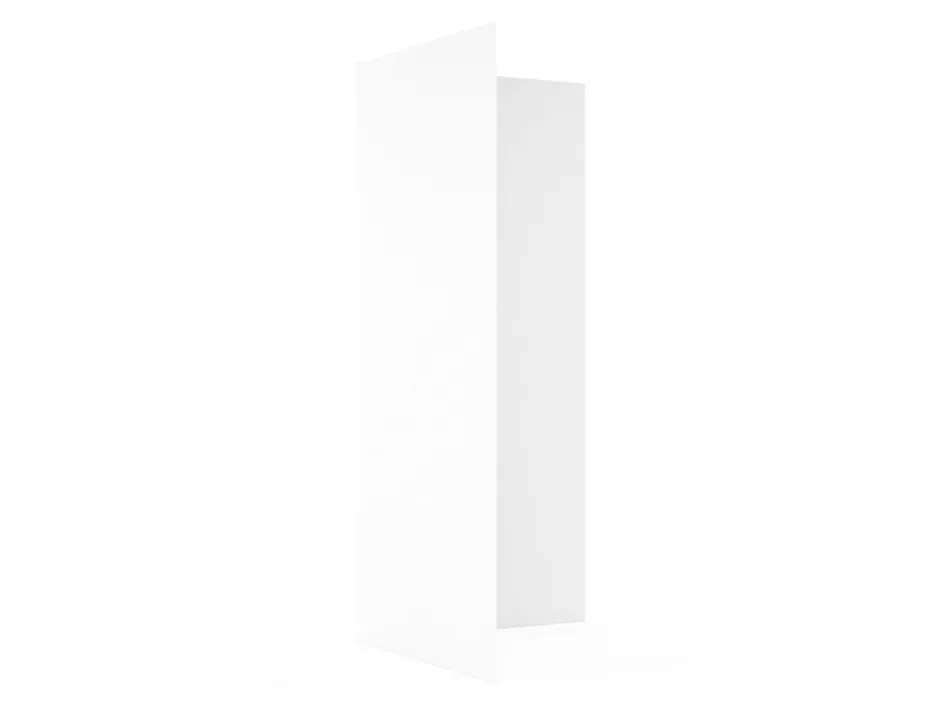 Schulte Panneau mural de salle de bains l.100 x H.210 cm, blanc effet structuré, Décodesign vendu par 2