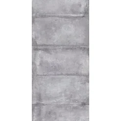 Schulte Panneau mural de salle de bains l.100 x H.210 cm, effet béton gris, DécoDesign