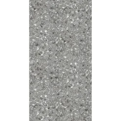 Schulte Panneau mural de salle de bains l.100 x H.210 cm, effet terrazzo granit , DécoDesign Softtouch