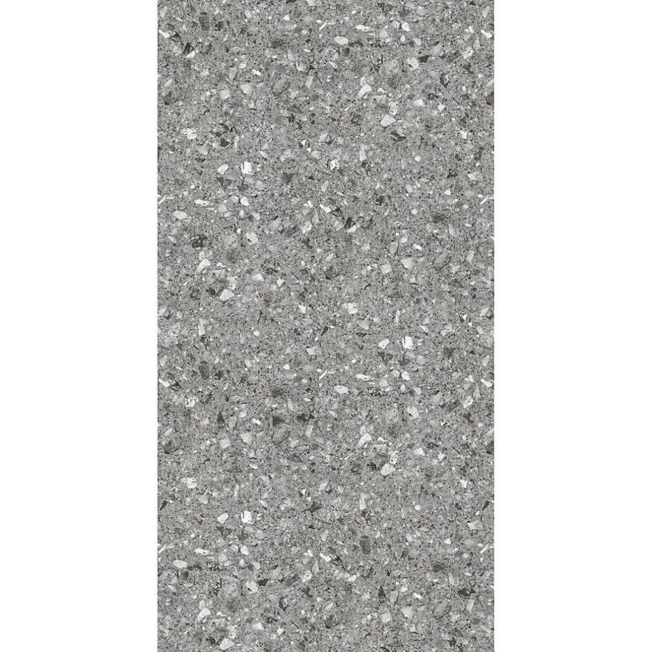 Schulte Panneau mural de salle de bains l.100 x H.210 cm, effet terrazzo granit , DécoDesign Softtouch