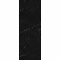Decoon Panneau Mural Douche SPC/PVC Décor Marbre Noir satiné - 90x260cm - 2,34M²* Panneau Mural De Salle De Bains