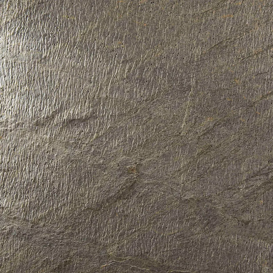 Onbath'S Panneau mural pour salle de bain en pierre naturelle ardoise claire 200x100 cm Epaisseur 3mm recoupable et percable* Panneau Mural De Salle De Bains