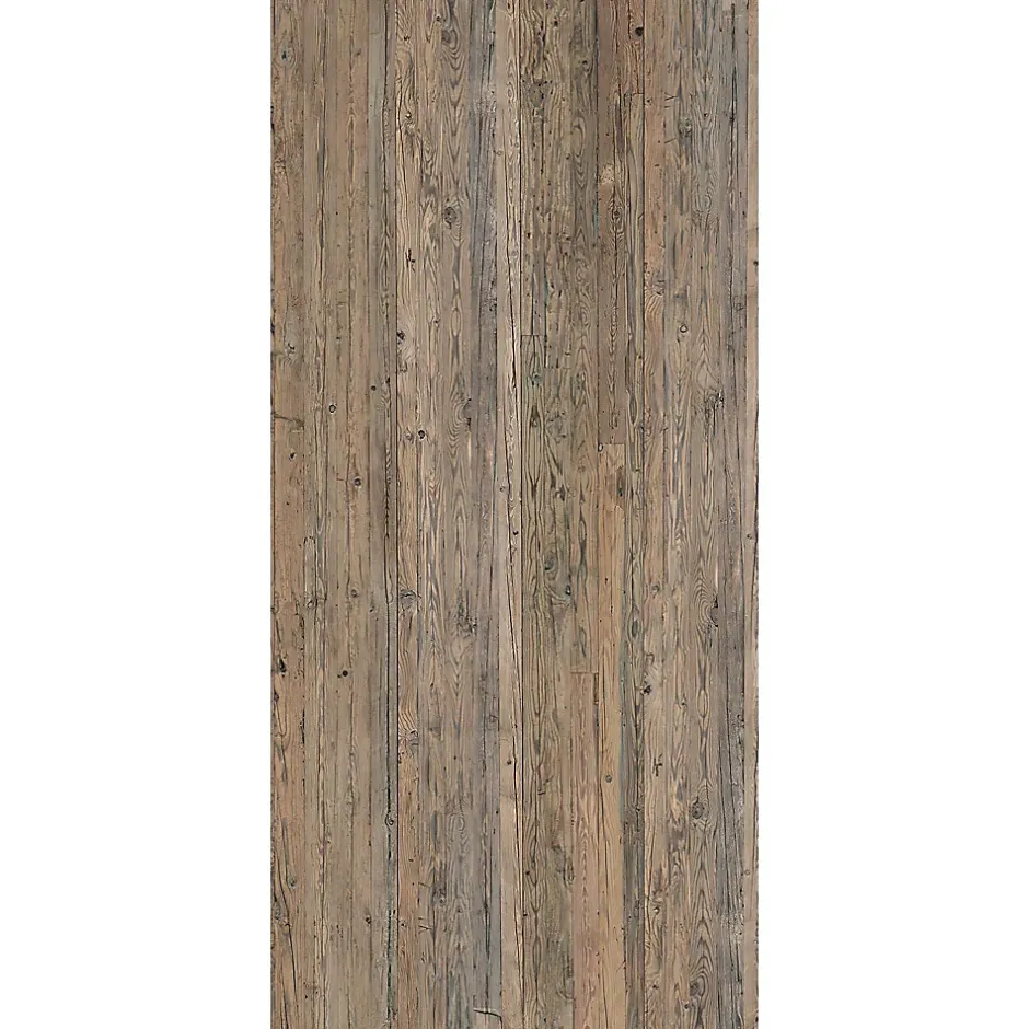 Schulte Panneau mural salle de bains 100 x 210 cm, Décodesign décor, bois veilli vendu par 2