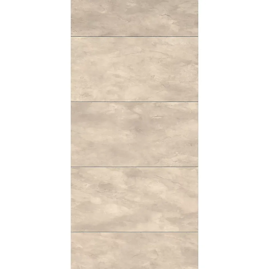 Schulte Panneau mural salle de bains beige Castello l.100 x H.210 cm, DécoDesign Décor