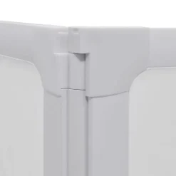 Vidaxl Pare baignoire à 7 volets avec porte-serviettes (140x168 cm - Blanc)* Pare-Baignoire