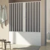 Forte Pare baignoire 170 CM H150 en Plastique pvc modèle Delfi avec l'ouverture centrale* Pare-Baignoire