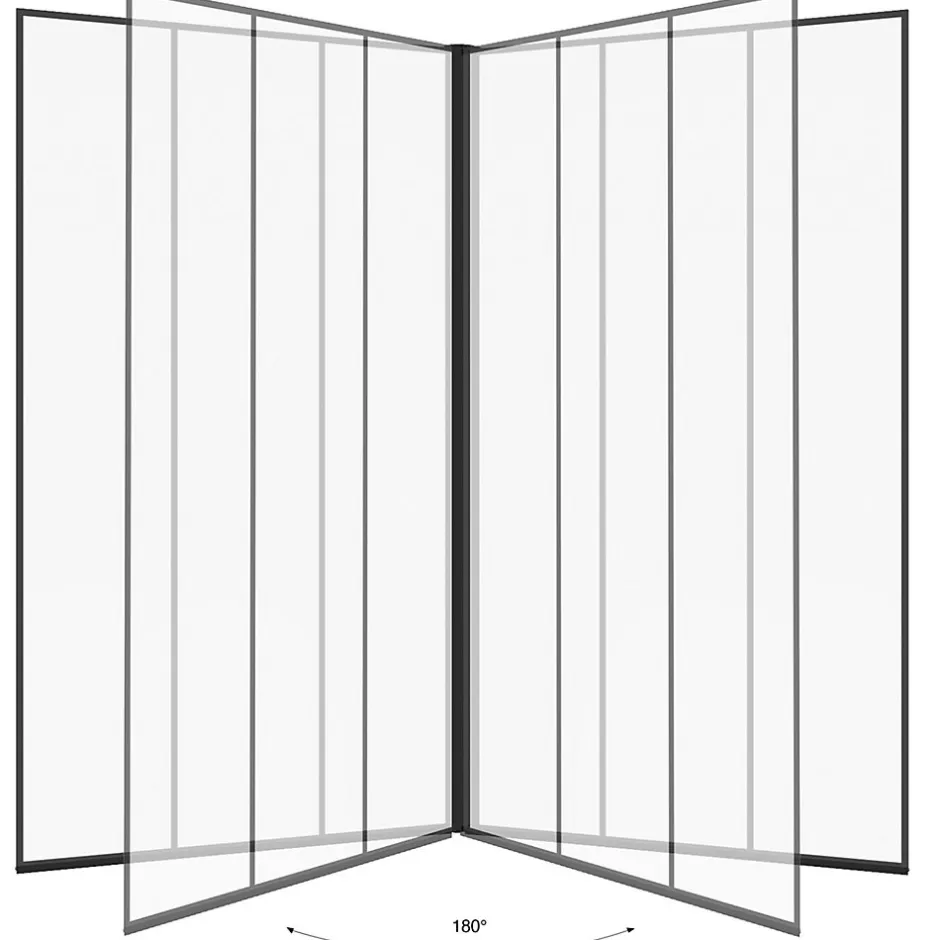 IDMarket Pare baignoire 1 volet 70x120 cm sérigraphié effet verrière avec profilé en aluminium noir* Pare-Baignoire