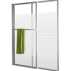 Schulte Pare-baignoire -70 - 118x140 cm - extensible - écran de baignoire coulissant - verre 3 mm -alu