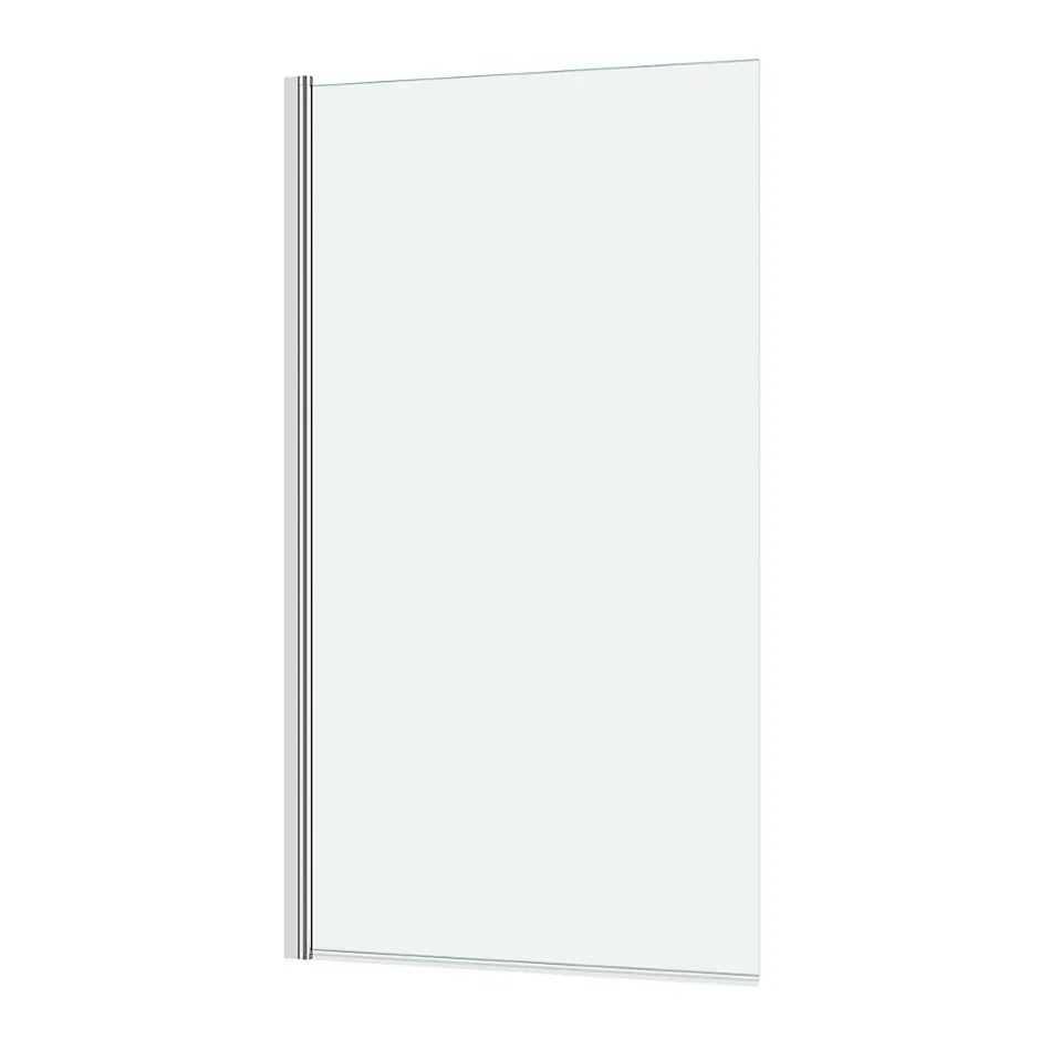 Galedo Pare-baignoire 130 x 70 cm chromé Essentiel* Pare-Baignoire