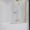 Azura Home Design Pare-baignoire Lumix Gold Verre trempé