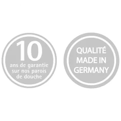 Schulte Pare-baignoire pivotant 1 volet, 140 x 80 cm, verre transparent 5mm, profilé doré mat, Capri* Pare-Baignoire