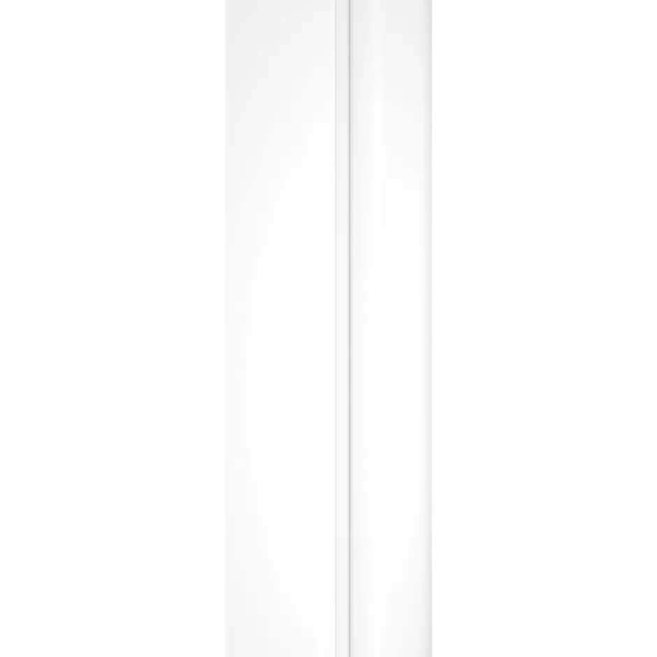 Schulte Pare-baignoire rabattable avec 2 volets, 104 x 130 cm, verre transparent 5 mm, profilé blanc,* Pare-Baignoire