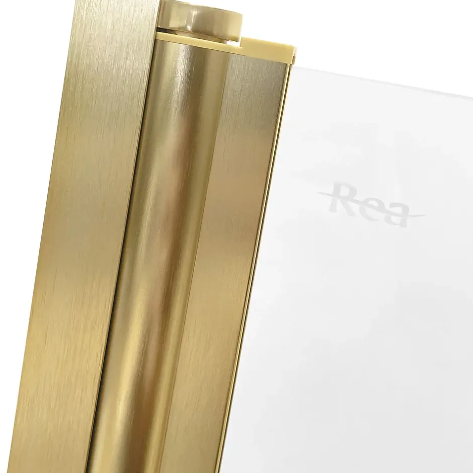 Rea Pare-Baignoire Agata-3 120 Brush Gold