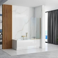 Rea Pare-Baignoire Elegant Gold 80