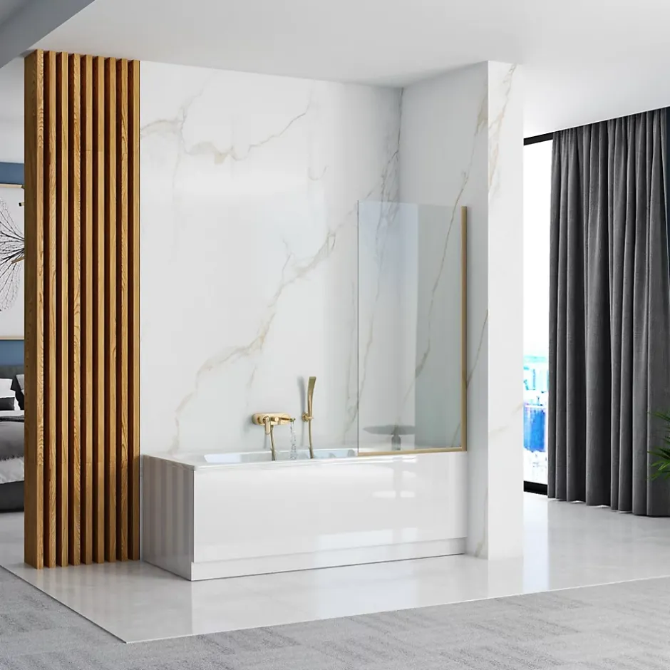 Rea Pare-Baignoire Elegant Gold 80