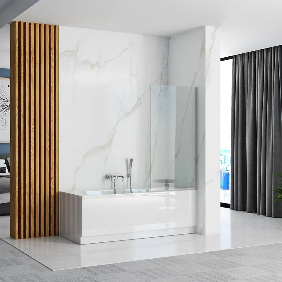 Rea Pare-Baignoire Lagos Fix 70 Chrome