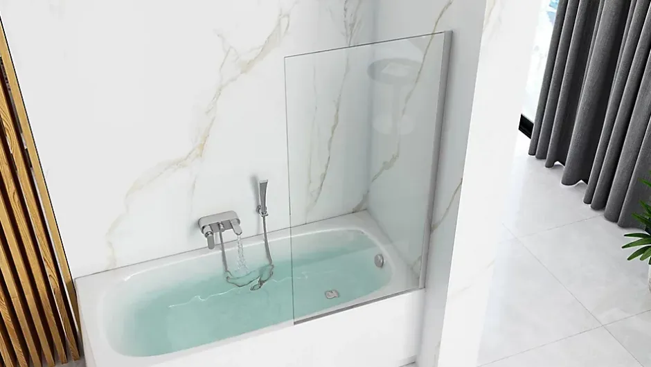 Rea Pare-Baignoire Lagos Fix 70 Chrome
